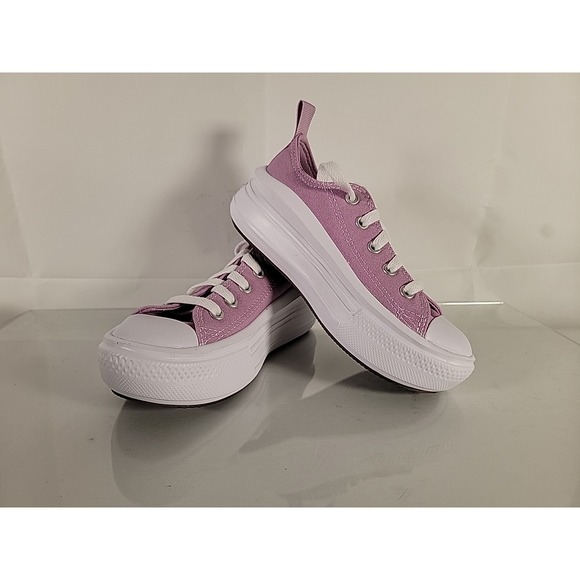 Converse Chuck Taylor Move Pink Platform Sneakers Shoes Girls Size 12 Youth NIB - Picture 2 of 9